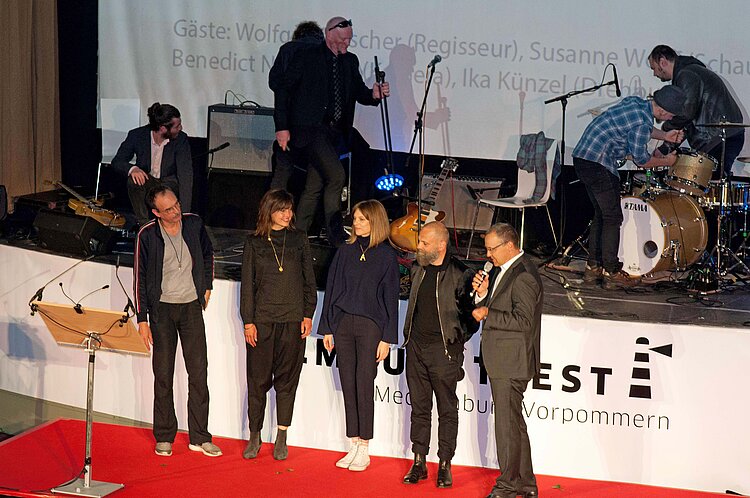 Benedict Neuenfels, Susanne Wolff und Wolfgang Fischer waren mit STYX bereits im vergangenen Jahr beim 28. FILMKUNSTFEST MV erfolgreich © Edgar Hartung, FILMLAND MV