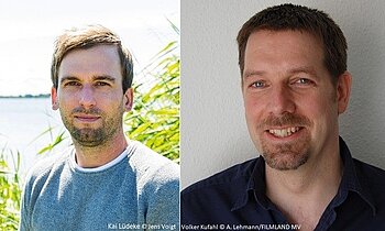 links: Kai Lüdeke © Jens Voigt / rechts: Volker Kufahl © André Lehmann/FILMLAND MV